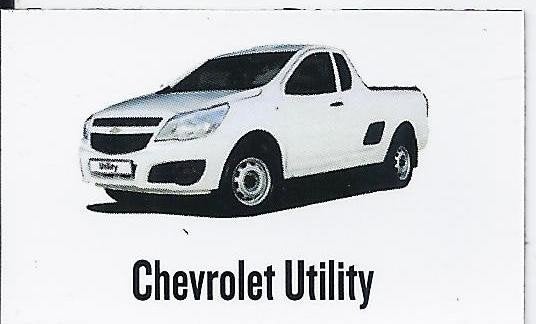 Km3335 koelkastmagneetje chevrolet utillity, Ophalen of Verzenden, Zo goed als nieuw
