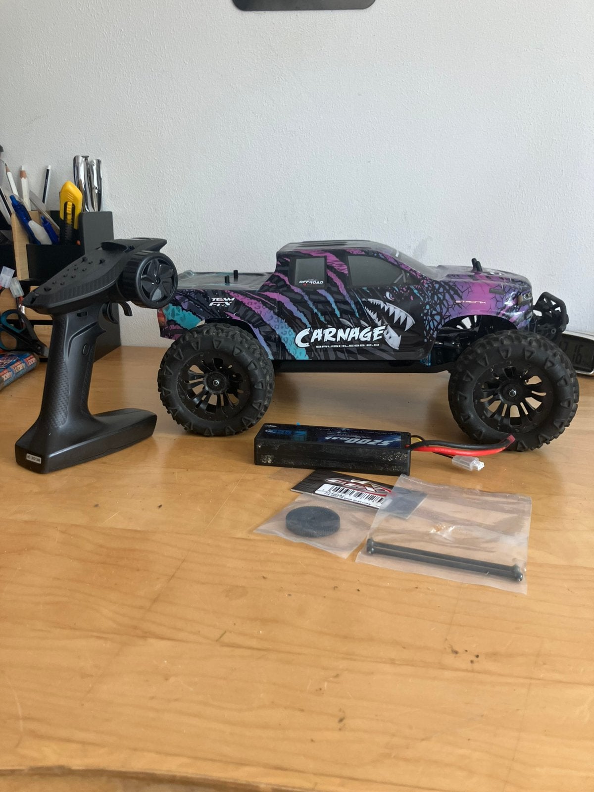 Te koop FTX carnage brushless 2.0, Elektro, Auto offroad, Ophalen of Verzenden, Zo goed als nieuw
