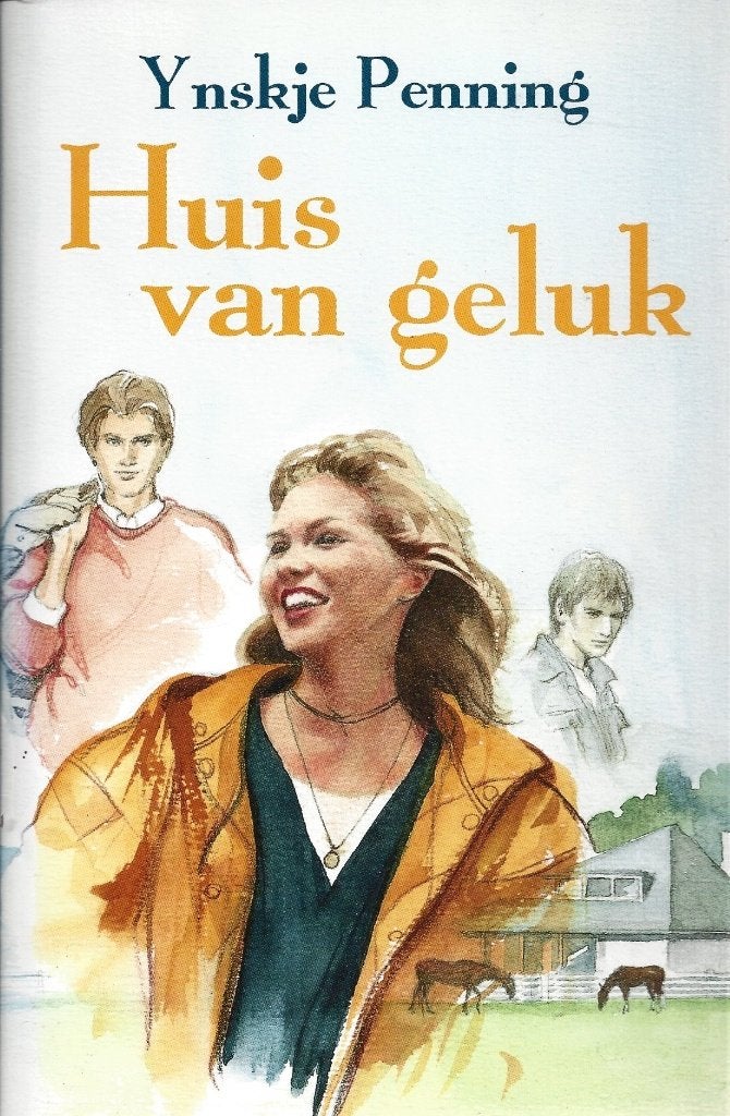Ynskje Penning - Huis van geluk - ZGAN, Boeken, Romans, Ophalen of Verzenden, Zo goed als nieuw
