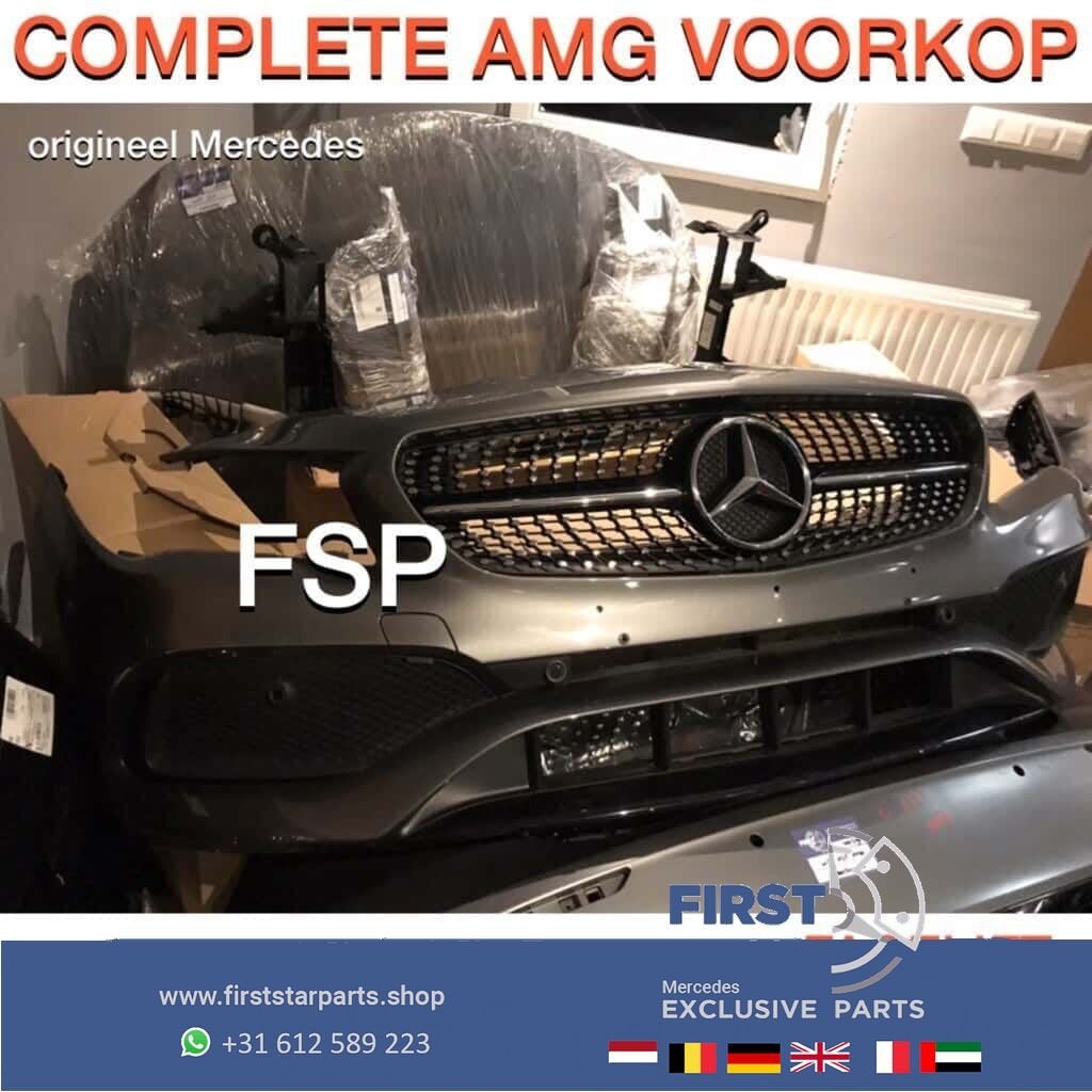 W117 C117 X117 CLA FACELIFT AMG VOORKOP 787 GRIJS COMPLEET L, Auto-onderdelen, Gebruikt, -, Voor, Ophalen of Verzenden
