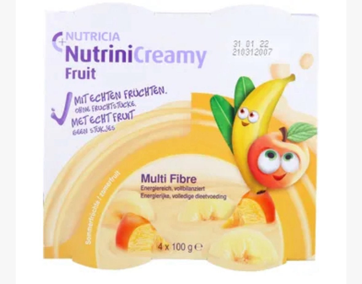 Nutricia creamy fluit toetjes, nieuw, aardbei en zomerfruit, Ophalen, Nieuw, Overige typen