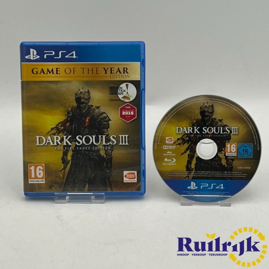 Dark Souls 3 The Fires Fades edition - Playstation 4 ( PS4 ), Sony, Zo goed als nieuw, Support@sony.com, 1-7-1 Konan, Minato-ku
Tokyo 108-0075
Japan