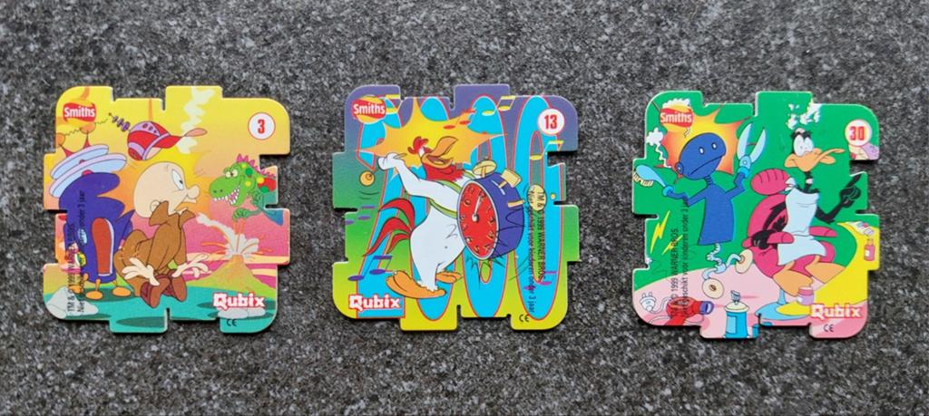 Qubix Looney Tunes Flippo's, Ophalen of Verzenden, Spiek, Verzameling, Met verzamelmap(pen)