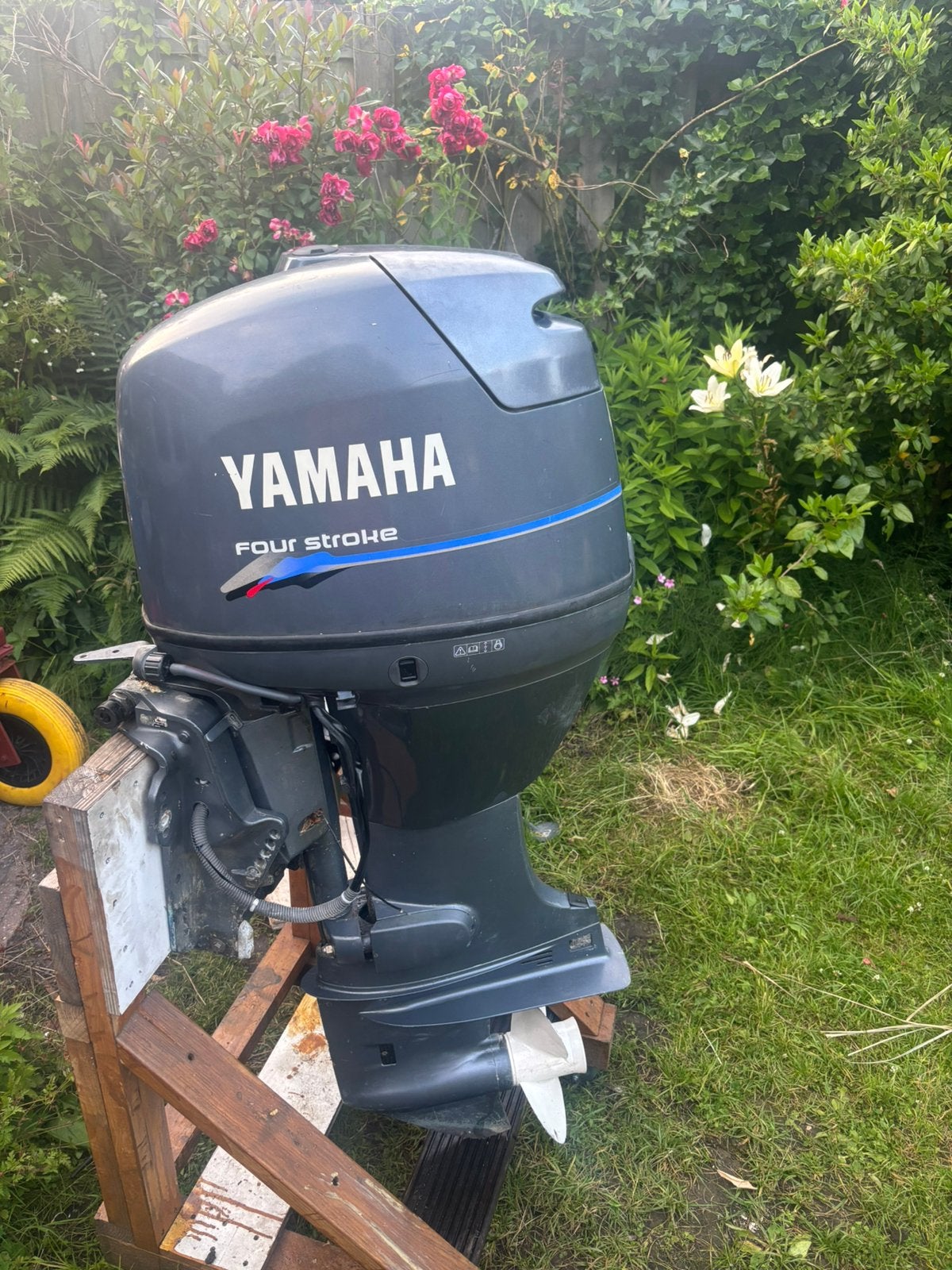 Yamaha 50pk 4takt powertrim langstaart., Ophalen, 10 tot 30 pk, Zo goed als nieuw, Buitenboordmotor