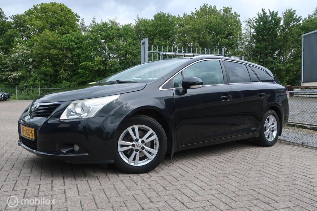Toyota Avensis 1.8 VVTi Business, 15 km/l, 4 cilinders, Zwart, Origineel Nederlands