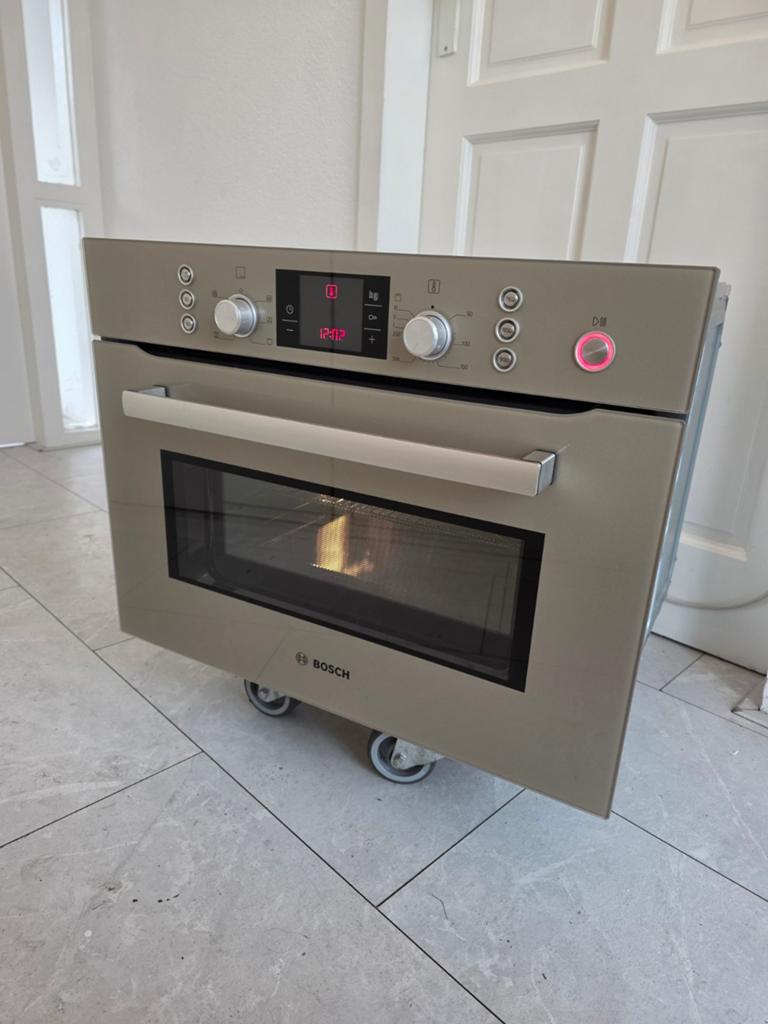 Luxe Bosch Inbouw Combimagnetron 45x60 cm - Z.G.A.N., Minder dan 45 cm, 60 cm of meer, Inbouw, Hete lucht