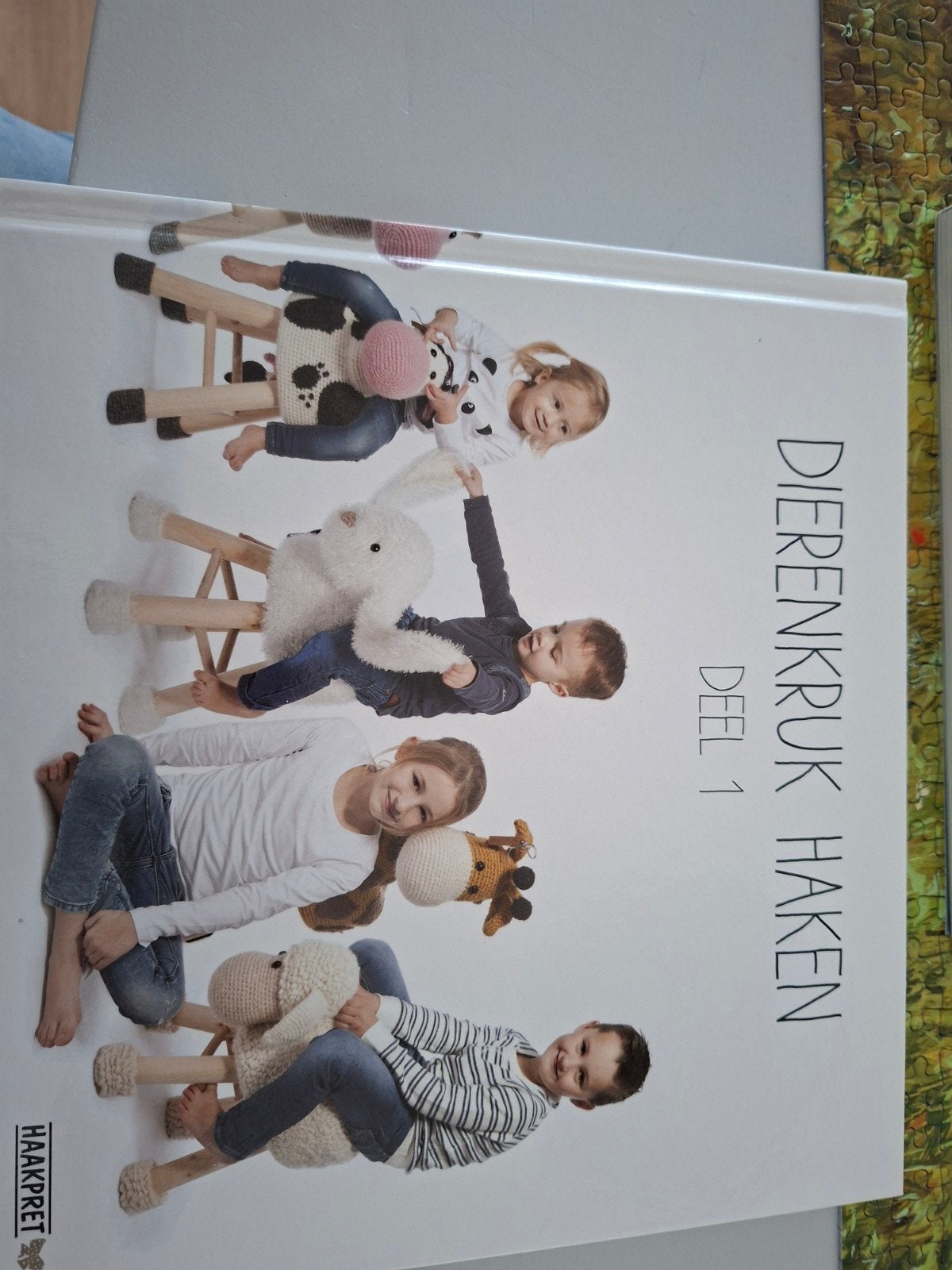 Dierenkruk haken deel 1, Ophalen of Verzenden, Zo goed als nieuw, Haken, Patroon of Boek