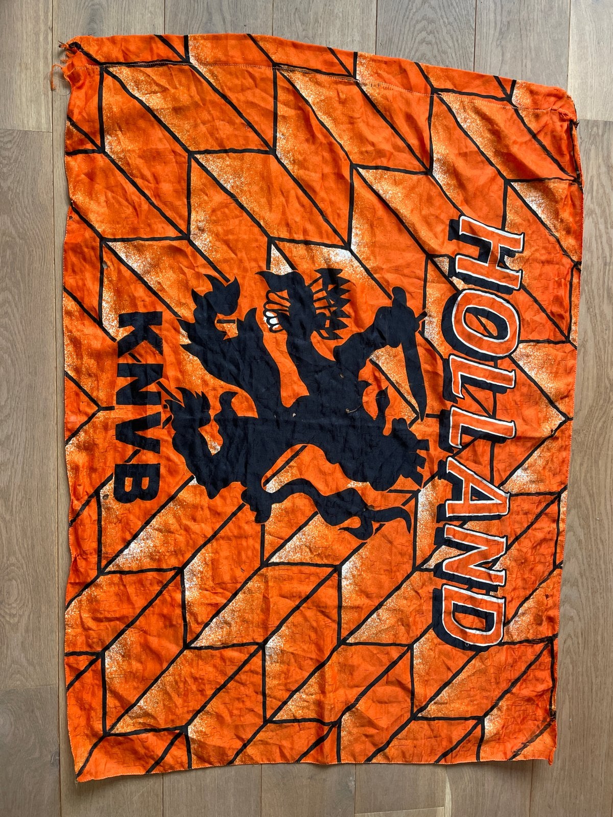 EK 1988 vlag collectors item, Verzamelen, Ophalen, Gebruikt, Buitenlandse clubs
