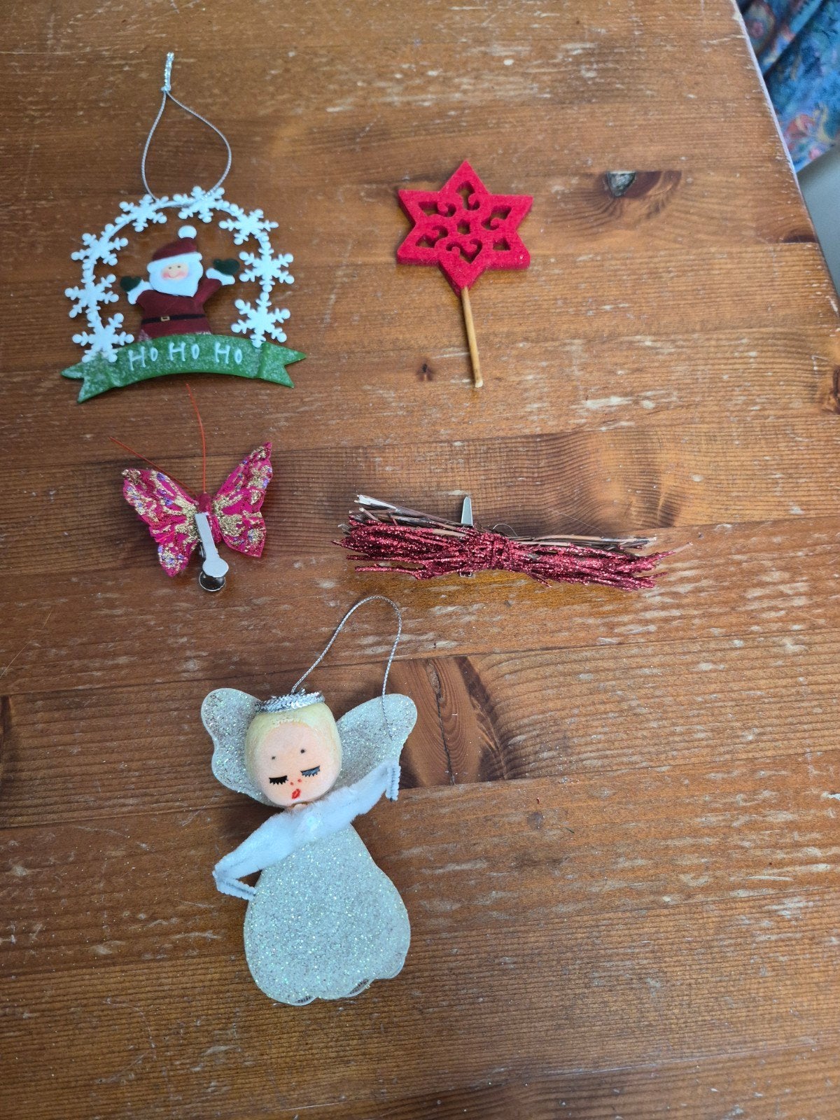 5 verschillende soorten kerstversiering, Diversen, Kerst, Ophalen, Gebruikt