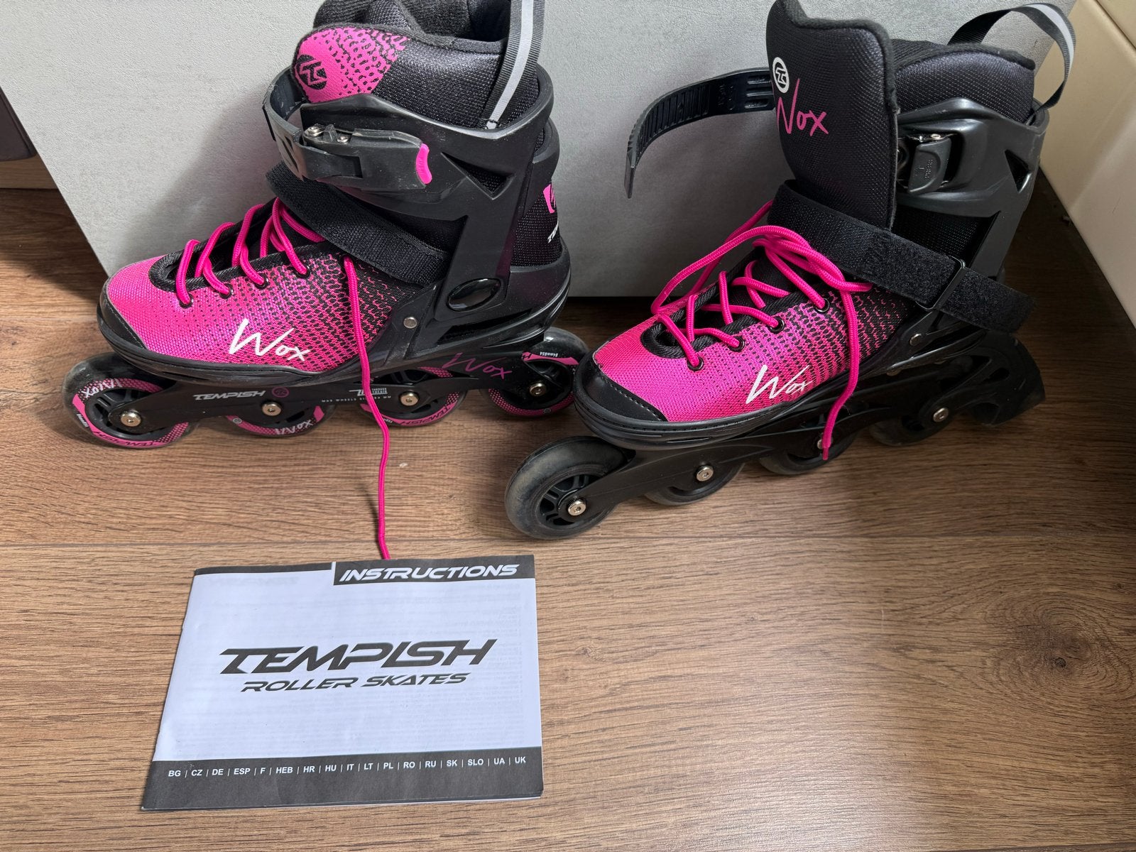 Tempish Wox Lady Fitness Skates - Zo goed als nieuw, Sport en Fitness, Zo goed als nieuw, Inline skates 4 wielen, Dames, Ophalen