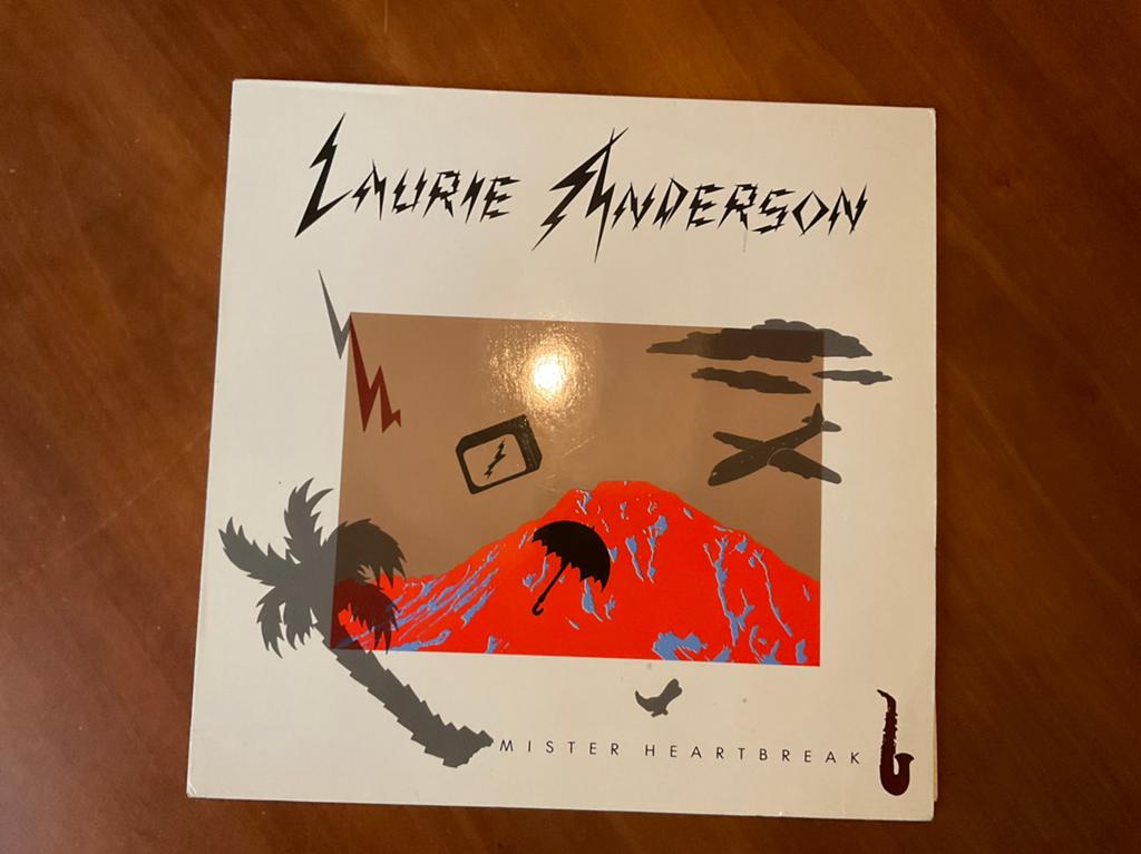 LP Laurie Anderson, Mister Heartbreak, gaaf, Ophalen of Verzenden, Zo goed als nieuw