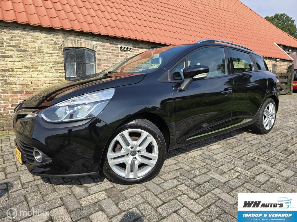 Renault Clio Estate 0.9 TCe Dynamique| Navi | Keyless, Voorwielaandrijving, Zwart, Origineel Nederlands, Handgeschakeld