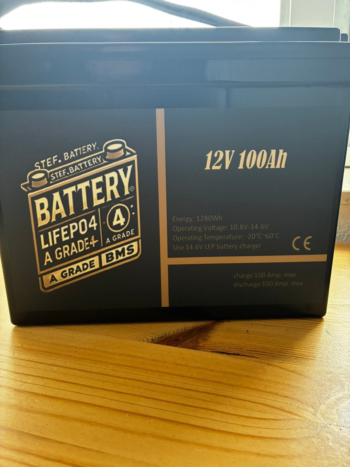 SMART Lithium accu’s 12 Volt109Ah 5 jaar ervaring incl LADER, Ophalen of Verzenden, Nieuw