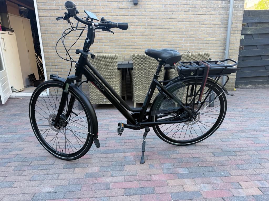 Stella Vicenza Black FDST Superior U N8D elektrische fiets, Zo goed als nieuw, 47 tot 51 cm, 50 km per accu of meer, Ophalen