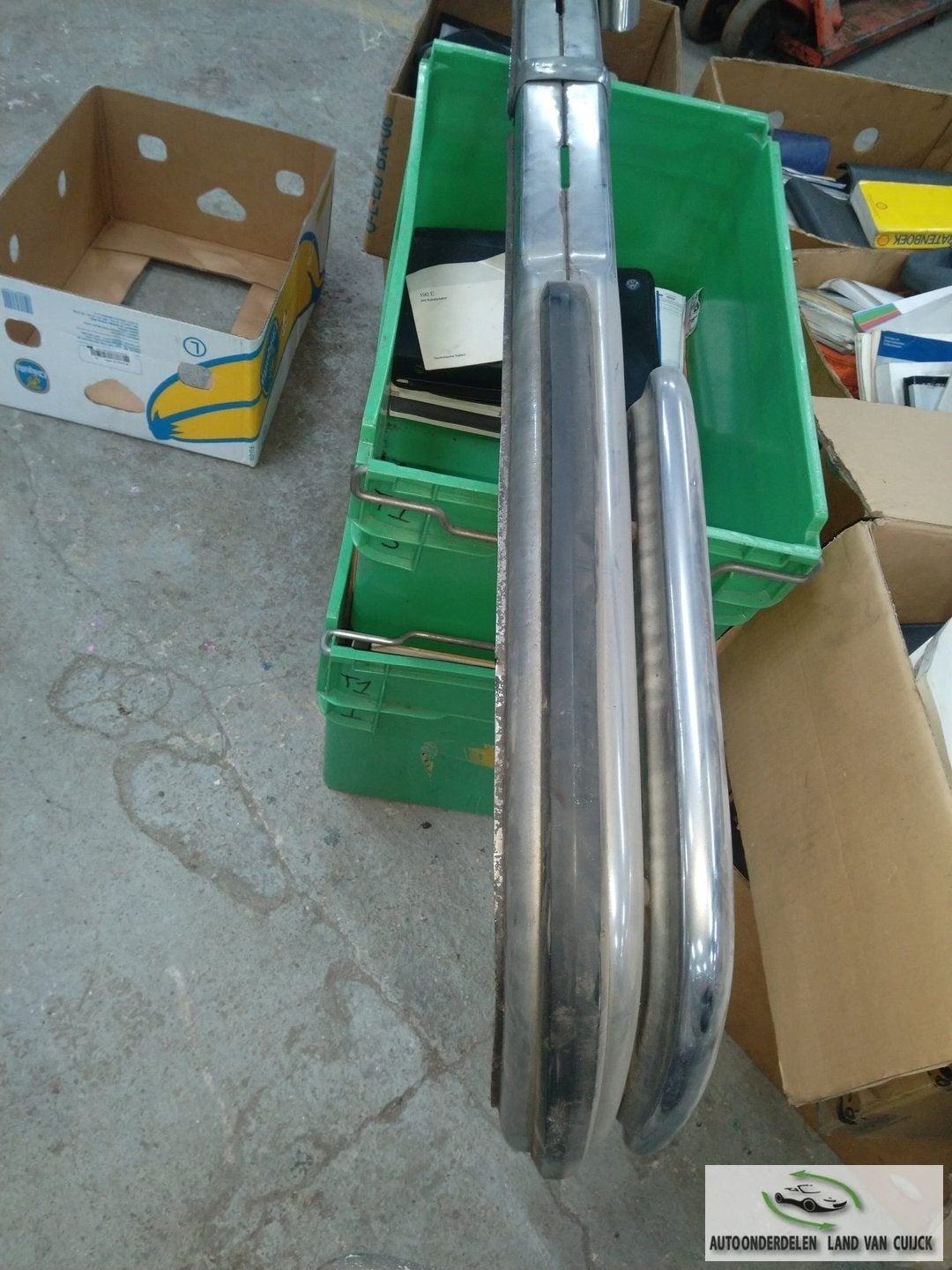 Mercedes w108 voor bumper, Ophalen, Gebruikt, -, Voor
