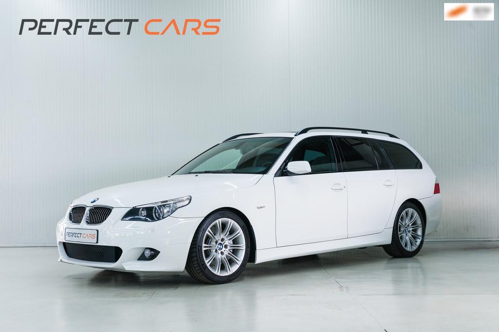 BMW 5-serie Touring 550i, leer automaat, leer, panorama dak., Automaat, Achterwielaandrijving, Gebruikt, 4799 cc