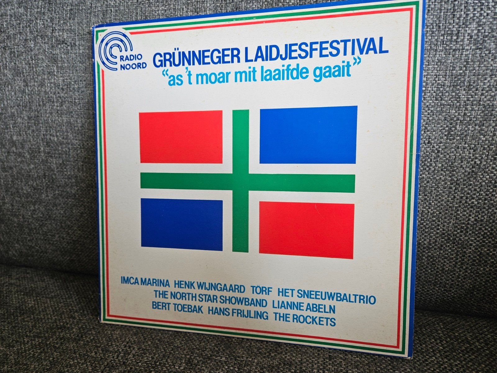Telstar Piraten LP ~ Grünneger Laidjesfestival 1982 LP -, Cd's en Dvd's, LP, Inclusief insert, Ophalen of Verzenden, Zo goed als nieuw