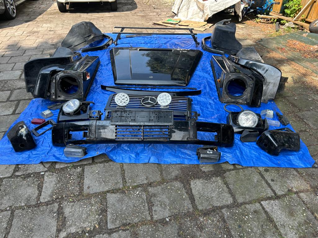 Mercedes G-klasse w463 motorkap/voor bumper/achter bumper, Auto-onderdelen, Ophalen of Verzenden, Voor, Bumper