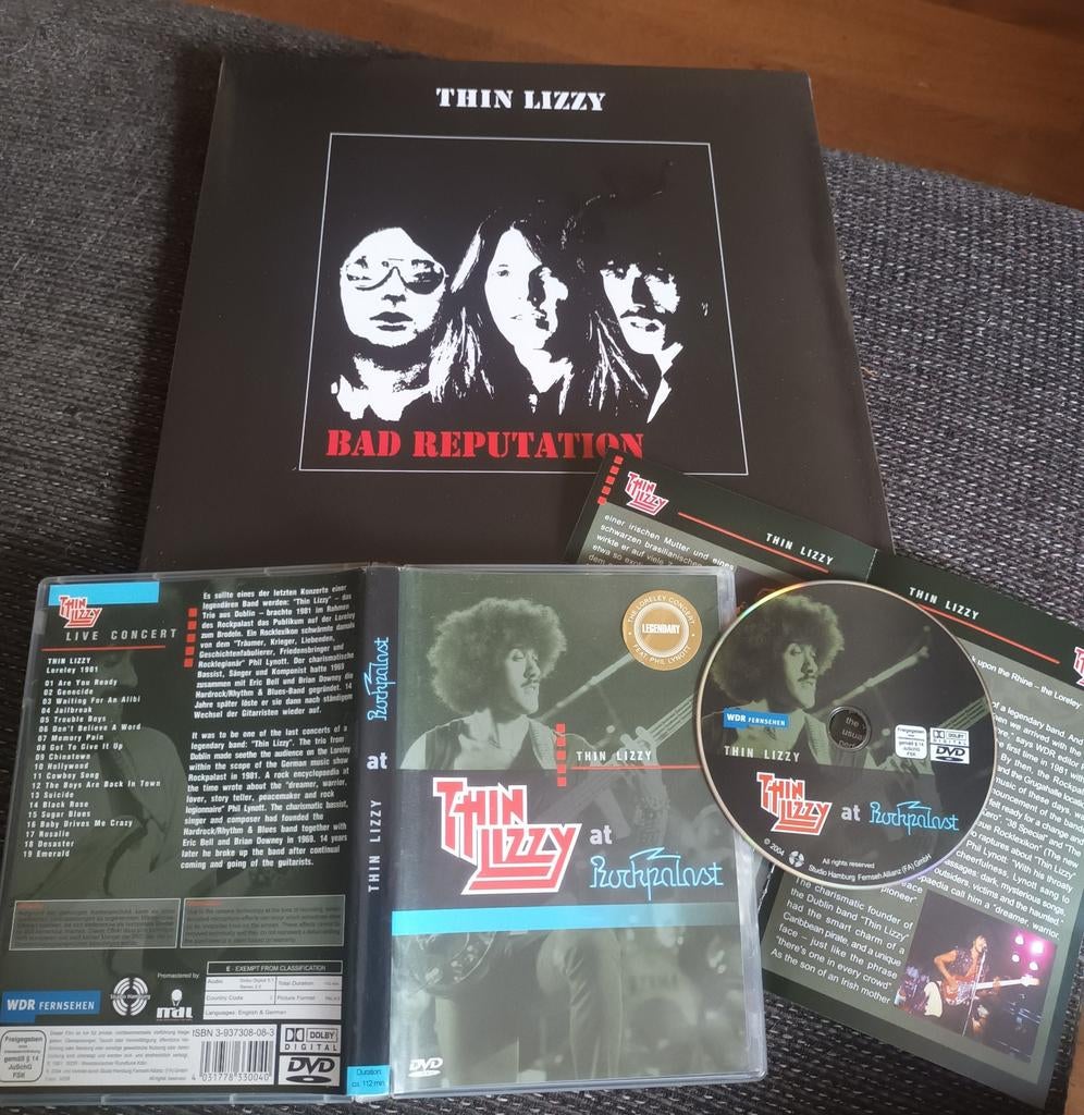 Thin Lizzy - Bad Reputation LP 2014 nieuw + Rockpalast DVD, Cd's en Dvd's, Vinyl | Hardrock en Metal, Ophalen of Verzenden, Nieuw in verpakking