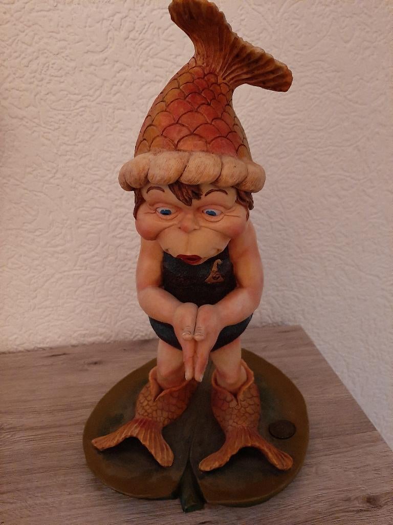 laven efteling Ludo op het blad, Ophalen of Verzenden, Zo goed als nieuw, Beeldje of Poppetje