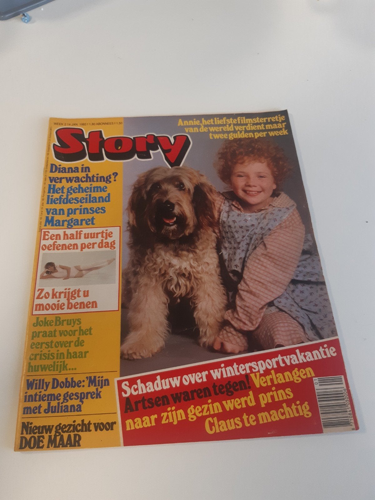 Story 1983. Nr. 2 - Annie. Doe maar. Joke Bruijs. Willy Dobb, Verzenden, 1980 tot heden, Tijdschrift