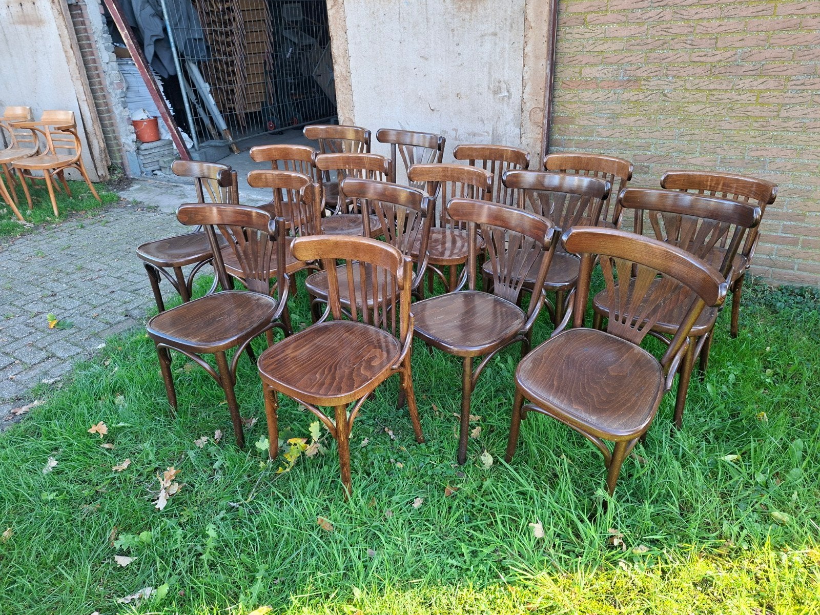 café stoelen / Bistro stoelen, Ophalen, Bruin, Café, Bistro, Klassiek, Vijf, Zes of meer stoelen
