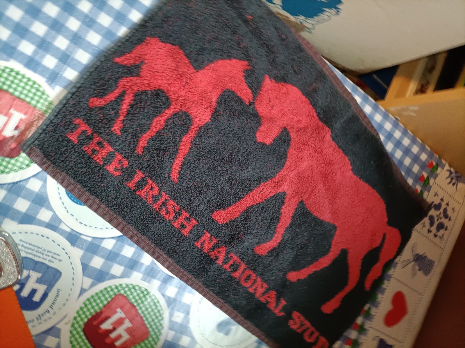 Bar towel The Irish national Stud paarden bar doekje, Ophalen of Verzenden, Zo goed als nieuw