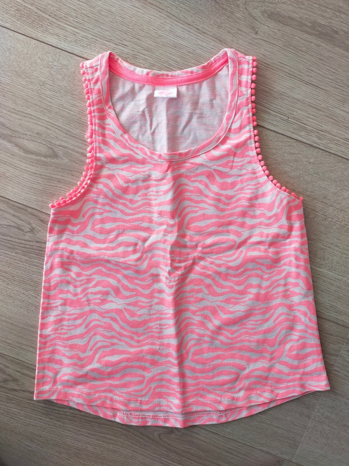 Zgan! Mooie zebra top van Hema. Mt 122/128, Meisje, Ophalen of Verzenden, Zo goed als nieuw, Shirt of Longsleeve