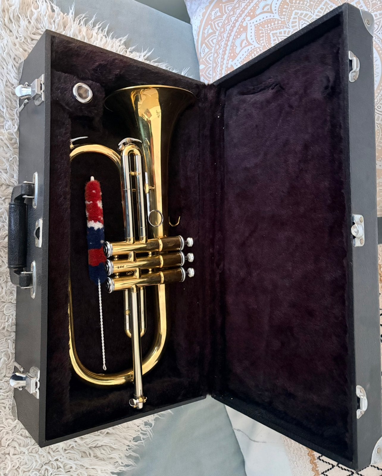 Durbin Student Bügel Flugelhorn, Muziek en Instrumenten, Blaasinstrumenten | Trompetten, Ophalen of Verzenden, Gebruikt, Overige typen