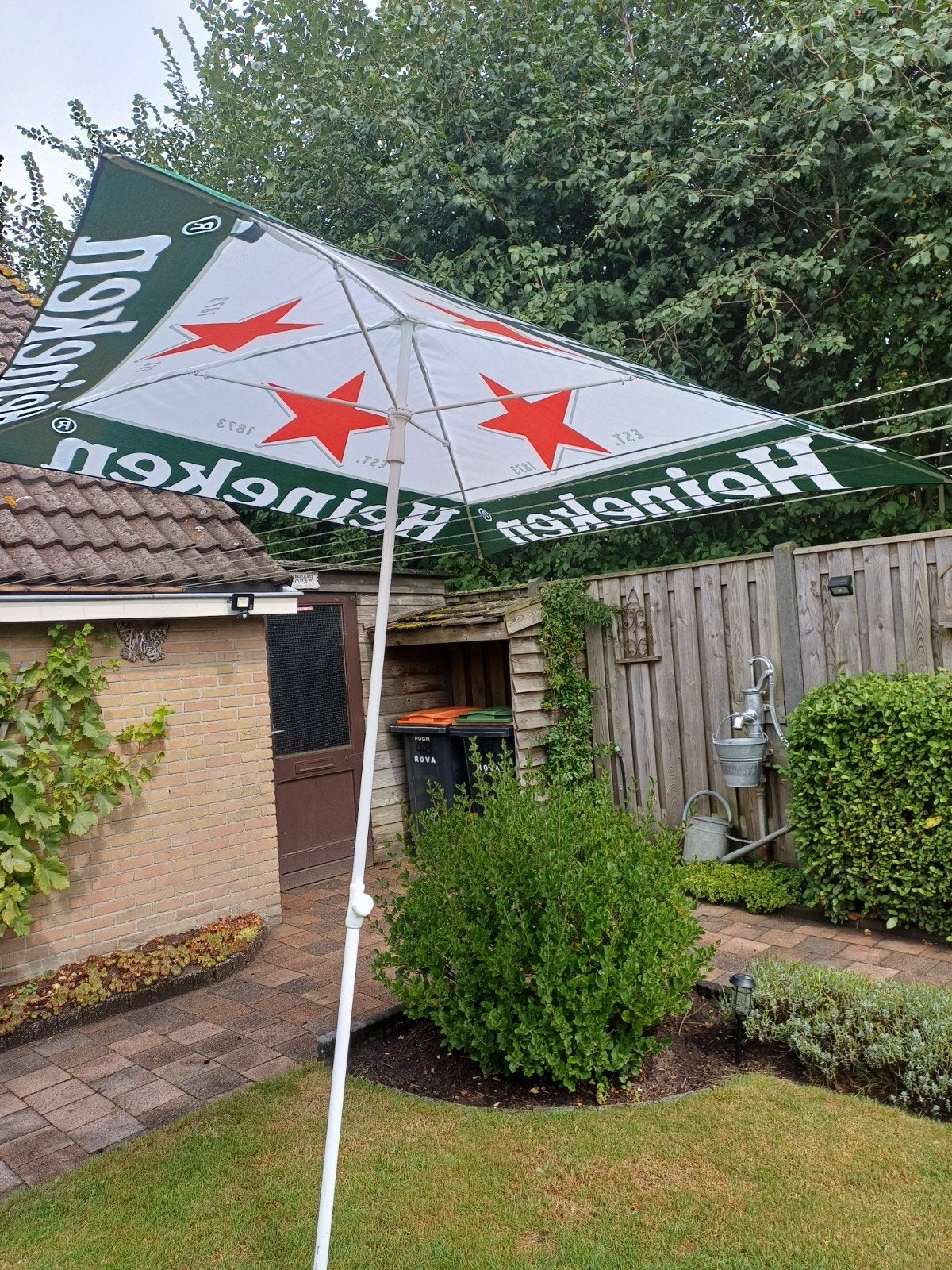 te koop Heineken parasol, Ophalen, Nieuw