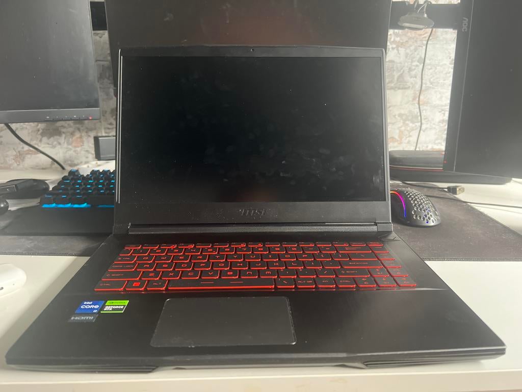 MSI Gaming Laptop - Intel Core i7, NVIDIA GeForce RTX 3050, Computers en Software, Windows Laptops, Met videokaart, Ophalen of Verzenden