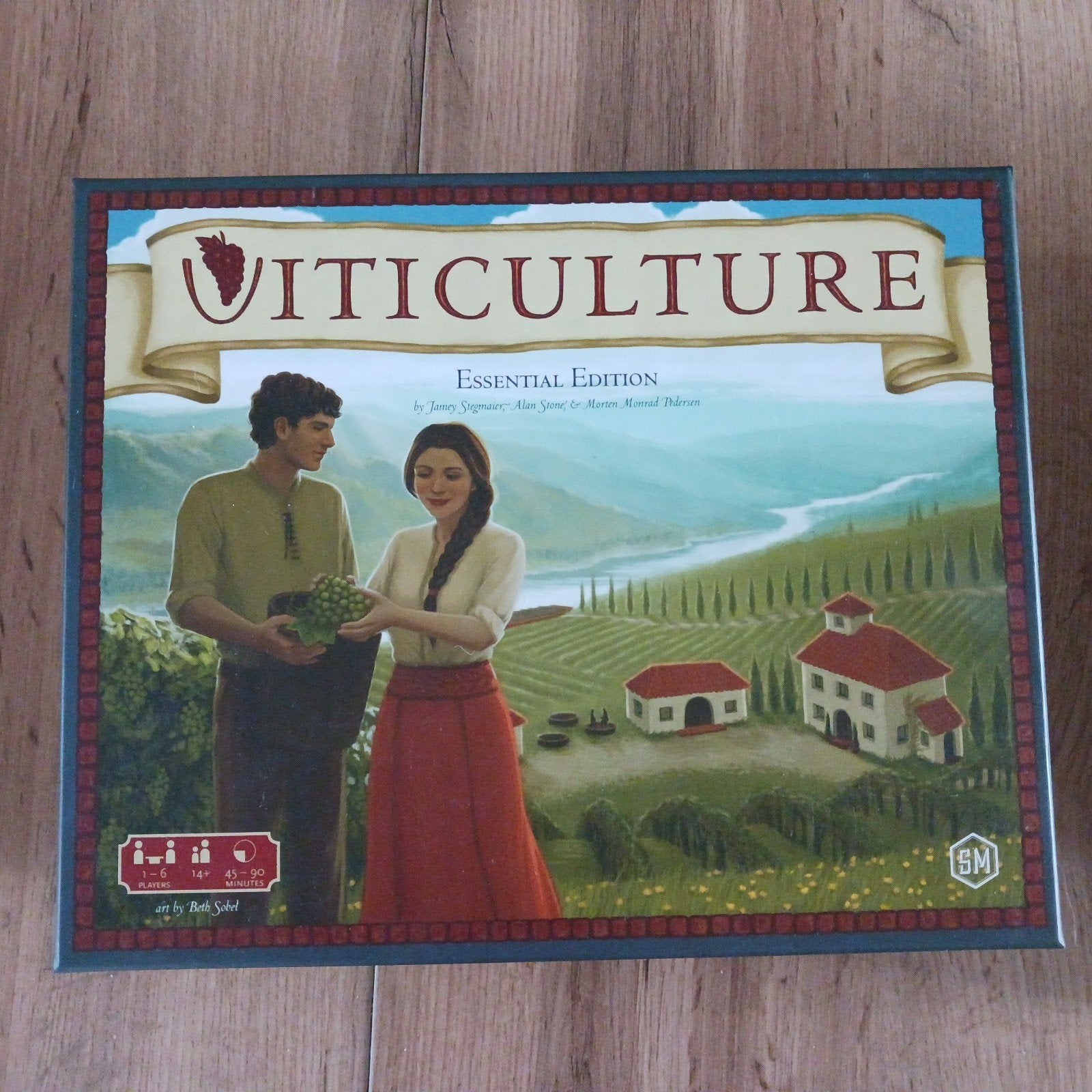 Nr 83) Viticulture Essential Edition + Tuscany en veel meer, Hobby en Vrije tijd, Een of twee spelers, Ophalen of Verzenden, Zo goed als nieuw