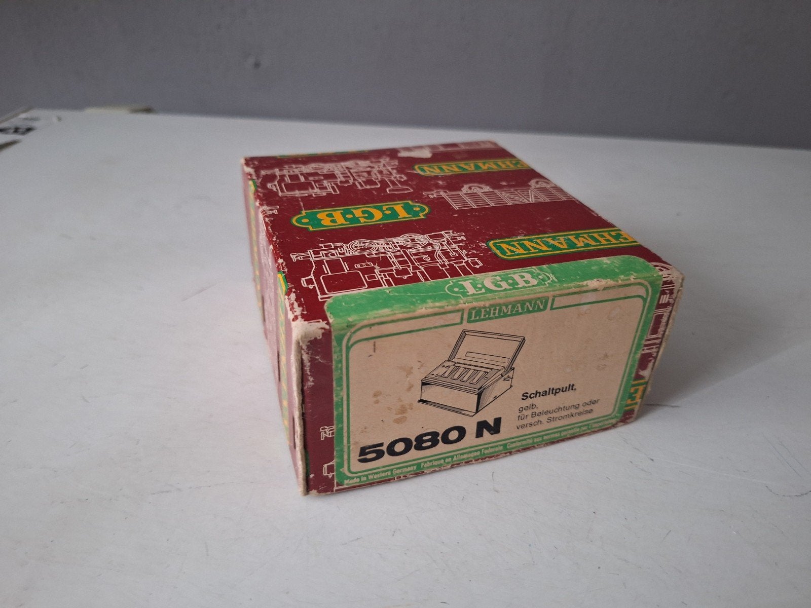 LGB Lehmann 5080 N Schakelpult, Ophalen, Gelijkstroom of Wisselstroom, Overige typen, Zo goed als nieuw