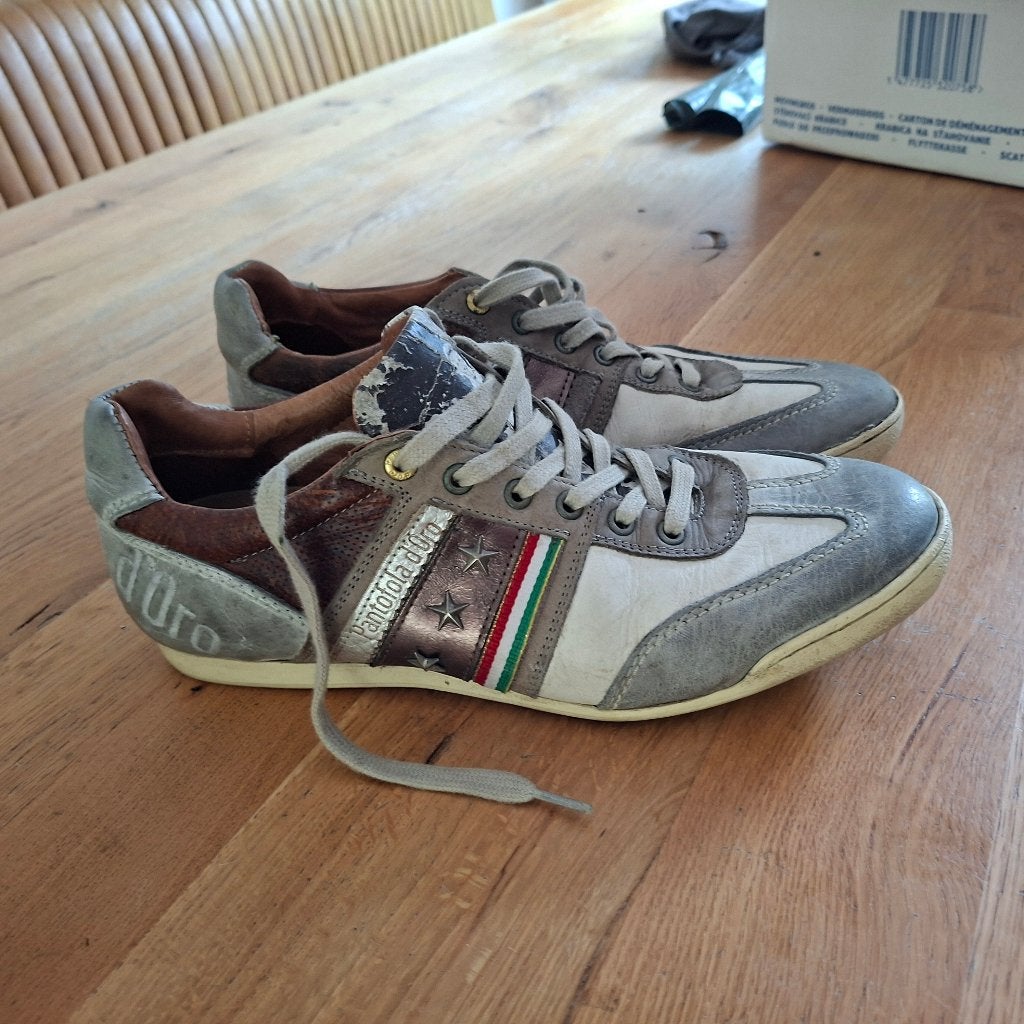 Pantofola d'Oro sneakers - Maat 44 - Zo goed als nieuw, Overige kleuren, Ophalen of Verzenden, Pantofola d'Oro, Sneakers of Gympen