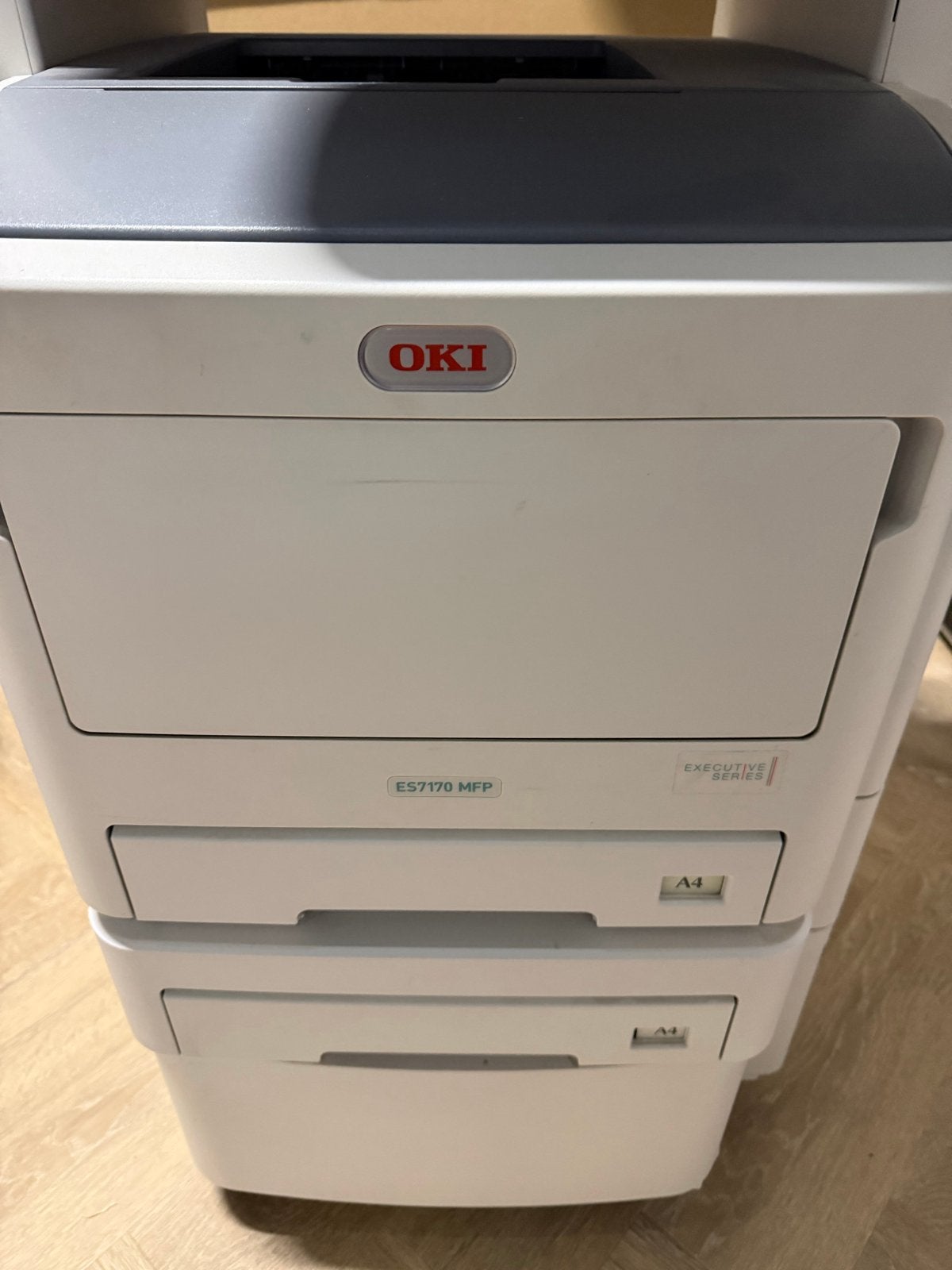 OKI ES7170 MFP Laserprinter met 2 Lades en Onderstel, Computers en Software, Ophalen, Gebruikt, Kopieren, All-in-one