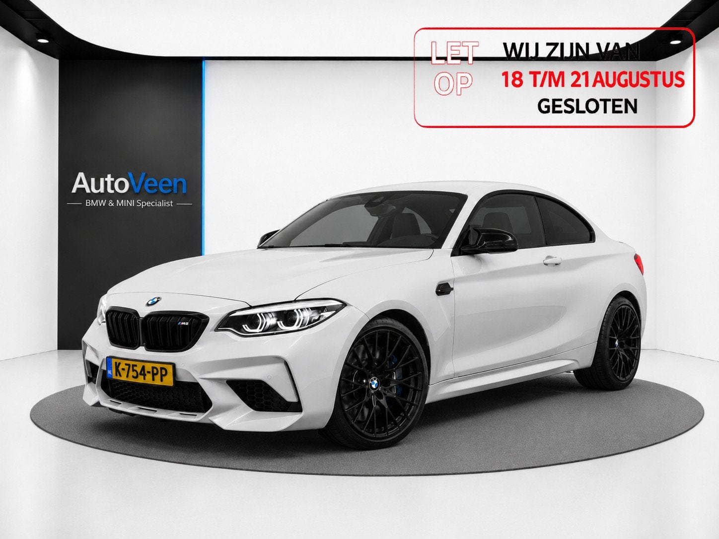 BMW 2-serie Coupé M2 DCT Competition (JMT UITLAAT, H&K AUDI, Auto's, Automaat, Achterwielaandrijving, Gebruikt, Euro 6