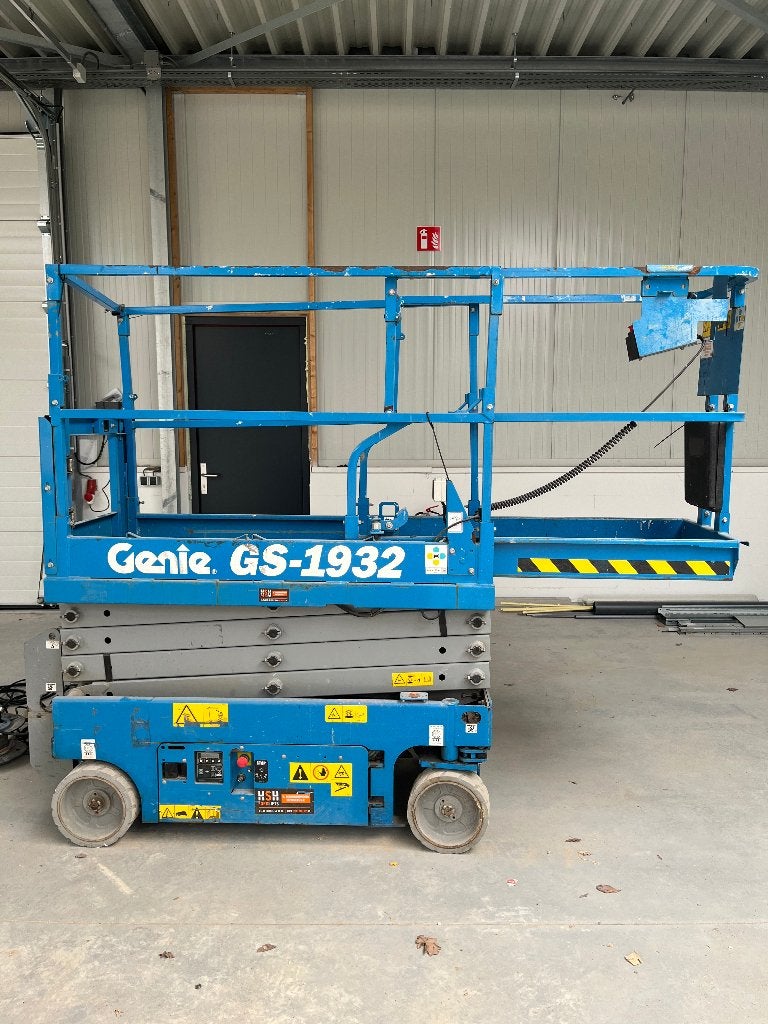 Te koop Genie GS 1932 schaar hoogwerker bj. 2018, Ophalen, GENIE, Peter@pvddvastgoed.nl, Genie Industries B.V., C/O Boekerman 5a/5b, 4751 XK Oud Gastel (Roosendaal), Nederland