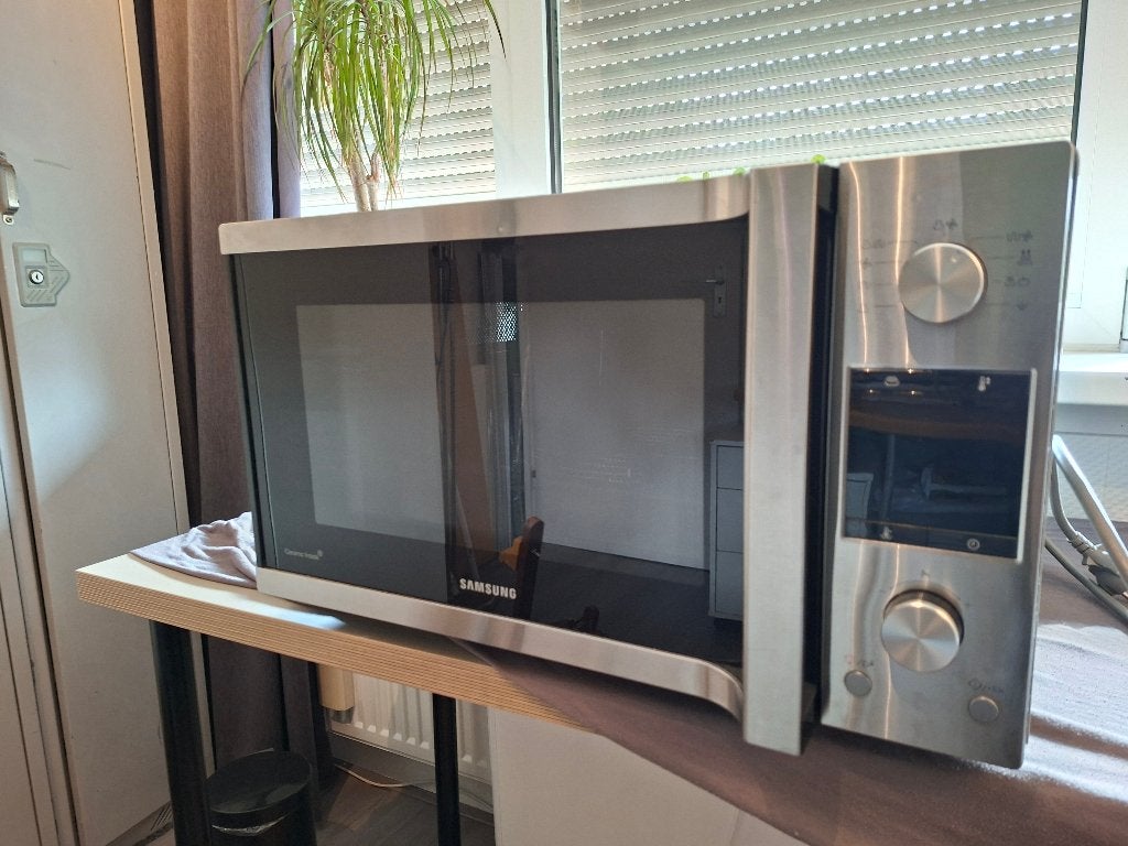 SAMSUNG Combimagnetron MC457TGRCSR, Ophalen, Combimagnetron, Gebruikt, Vrijstaand