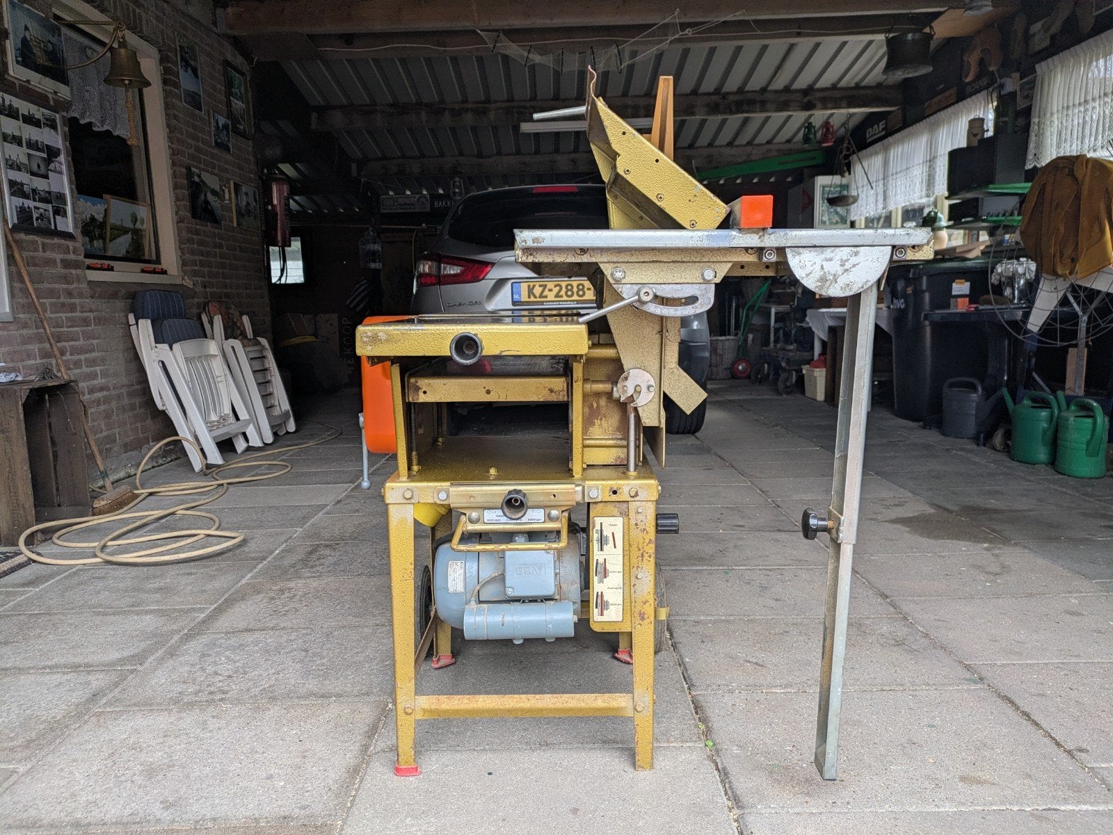 Scheppach Prima HM2 Combimachine: Vlakbank & Zaagtafel, Gebruikt, Scheppach, Overige typen, Ophalen of Verzenden