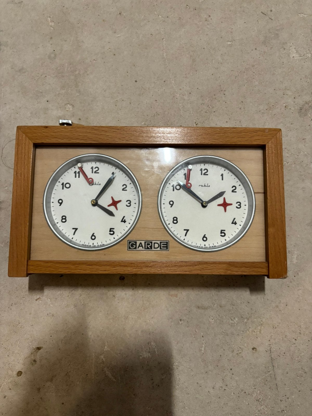 Schaakklok, Ophalen, Zo goed als nieuw, Wandklok