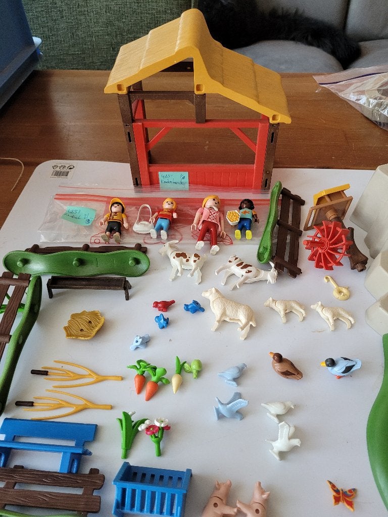 Playmobil Kinderboerderij 4851, Kinderen en Baby's, Speelgoed | Playmobil, Gebouw, Losse onderdelen, Zo goed als nieuw, Family fun