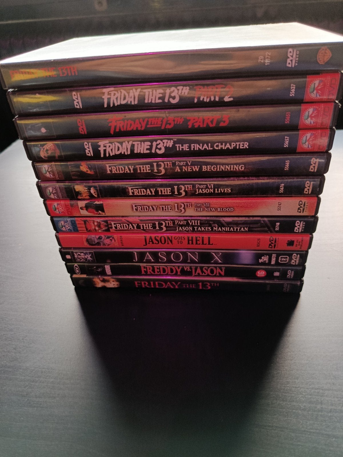 Friday the 13th 12 DVD Complete Collection ZGAN, Engels, Vanaf 16 jaar, Ophalen of Verzenden, Zo goed als nieuw