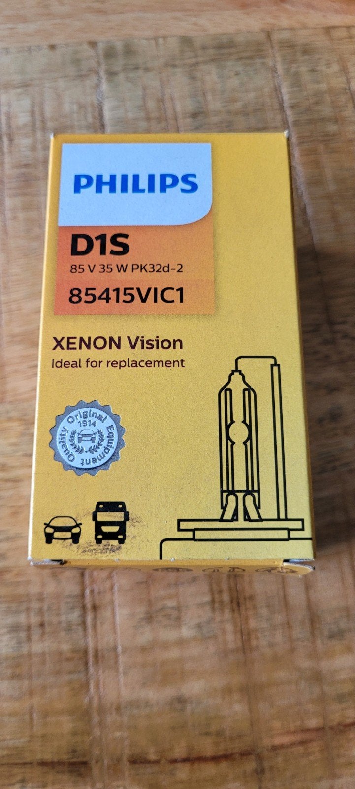 PHILIPS D1S XENON Visoin Lamp, Ophalen of Verzenden, Gebruikt