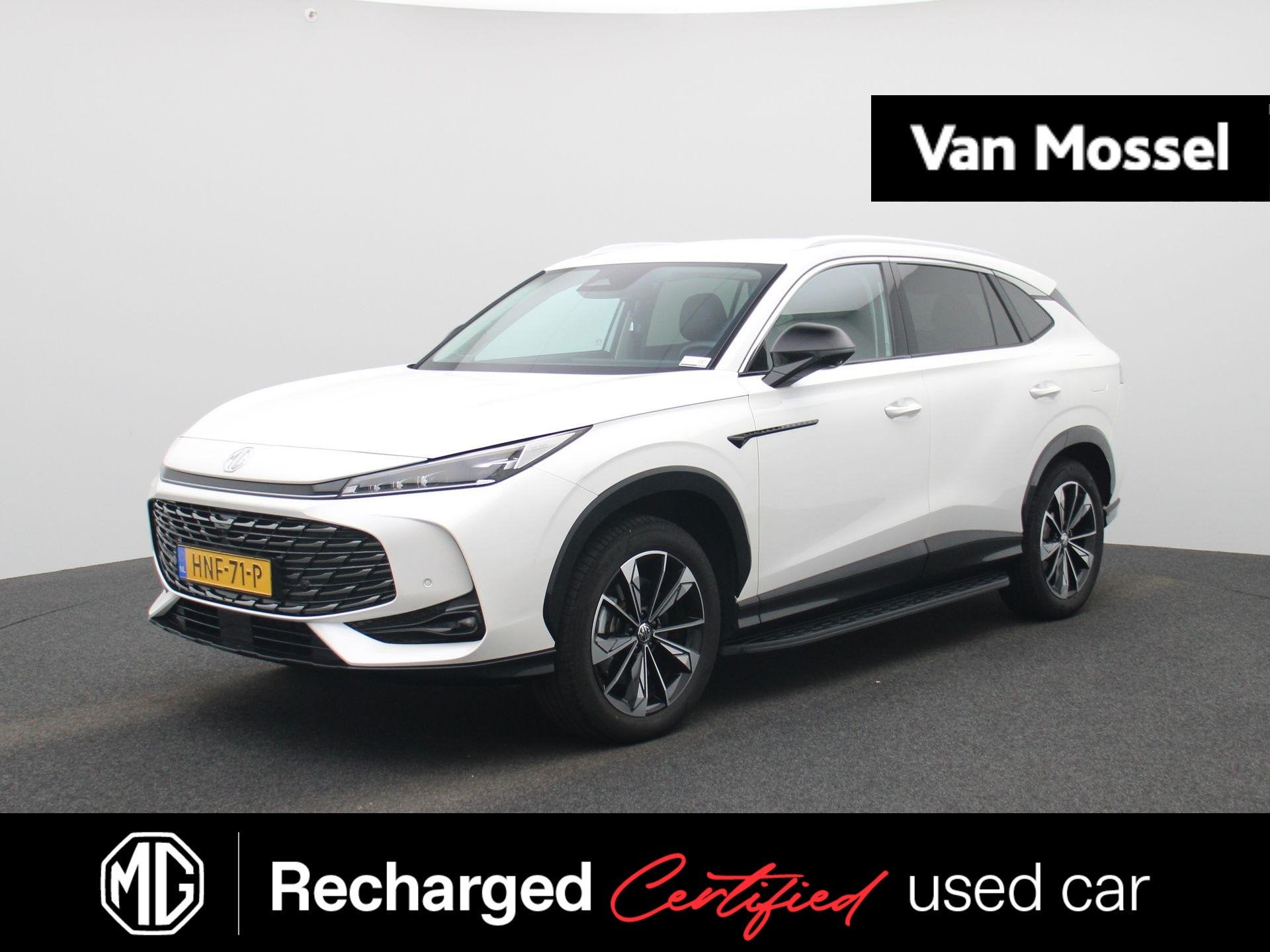 MG HS PHEV 1.5 272pk Aut. Luxury | 1e-Eig. | 100km Electrisc, Auto's, Stof, Gebruikt, 4 cilinders, Hybride Elektrisch/Benzine