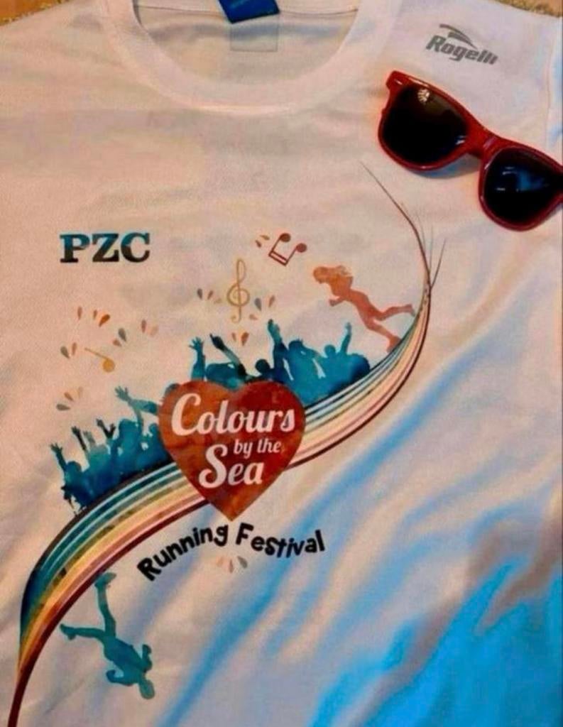 T-shirt Colours by the Sea (2016), Ophalen of Verzenden, Nieuw, Maat 48/50 (M), Wit
