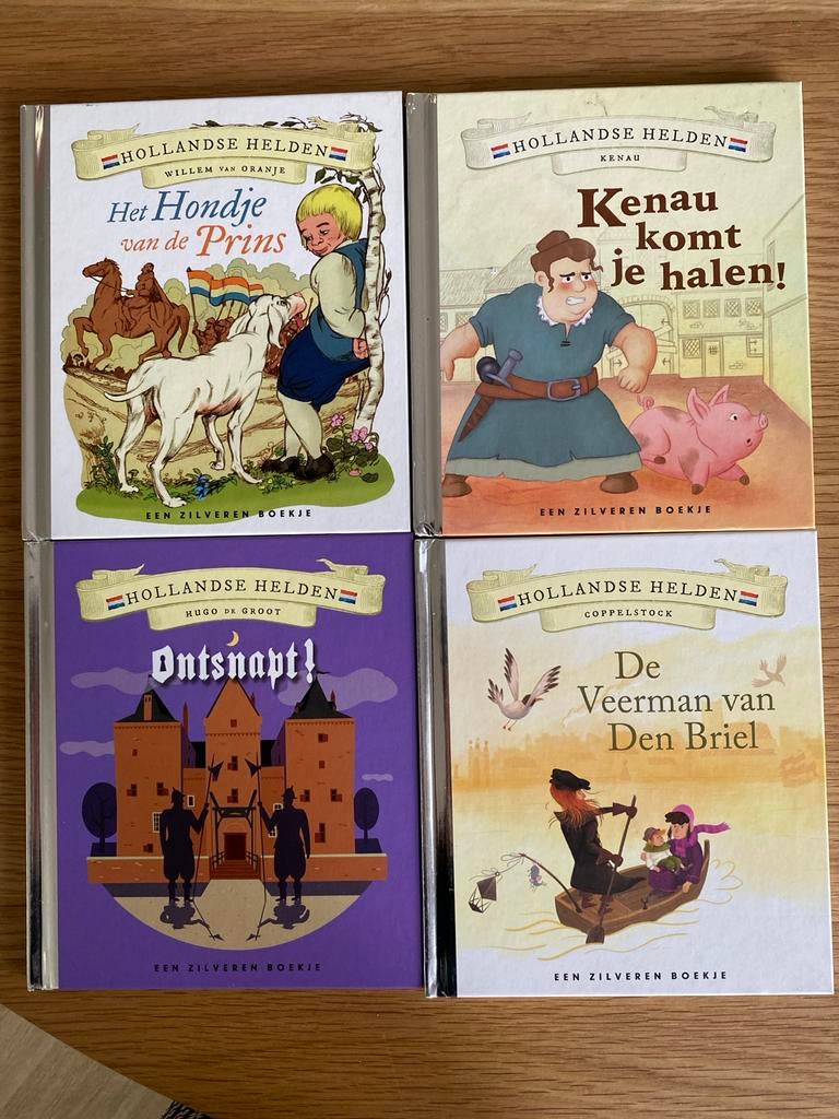Hollandse Helden boeken: Het Hondje van de Prins, Kenau, Boeken, Ophalen of Verzenden, Gelezen, Fictie algemeen