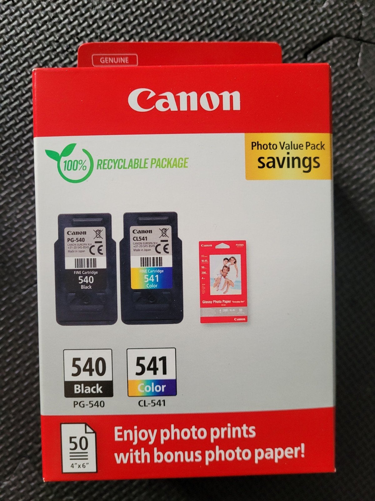 Canon PG-540 CL-541 printer inks, Computers en Software, Printerbenodigdheden, Nieuw, Cartridge, Ophalen of Verzenden