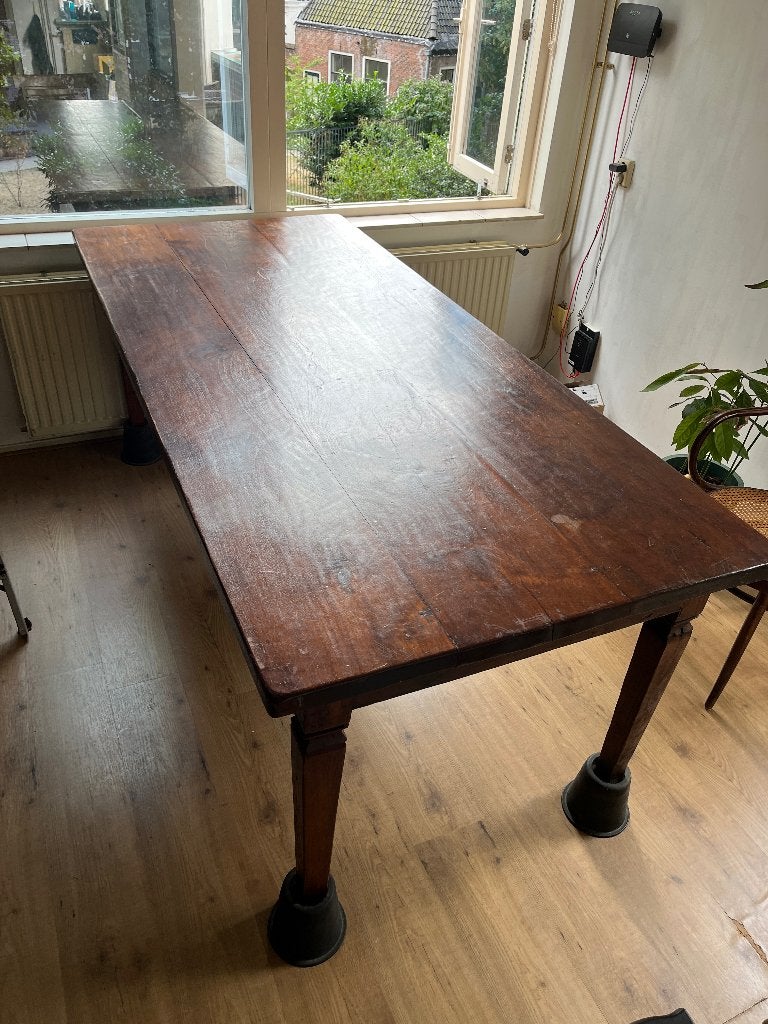 Eettafel, Ophalen, Gebruikt, 200 cm of meer, 50 tot 100 cm