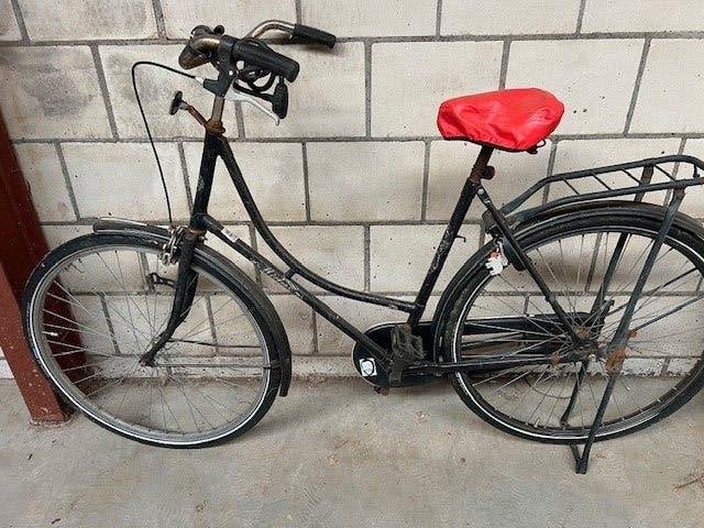 Oma fiets, Opoe fiets, stations fiets, 28 Inch, 55cm, Fietsen en Brommers, Fietsen | Dames | Omafietsen, 53 tot 56 cm, Ophalen
