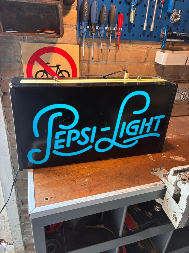 Pepsi lichtbakje, Antiek en Kunst, Curiosa en Brocante, Ophalen